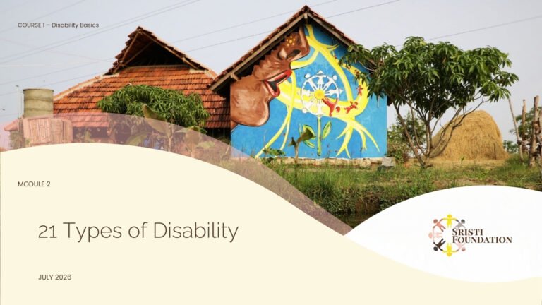 Course 1.2 – 21 Types of Disability