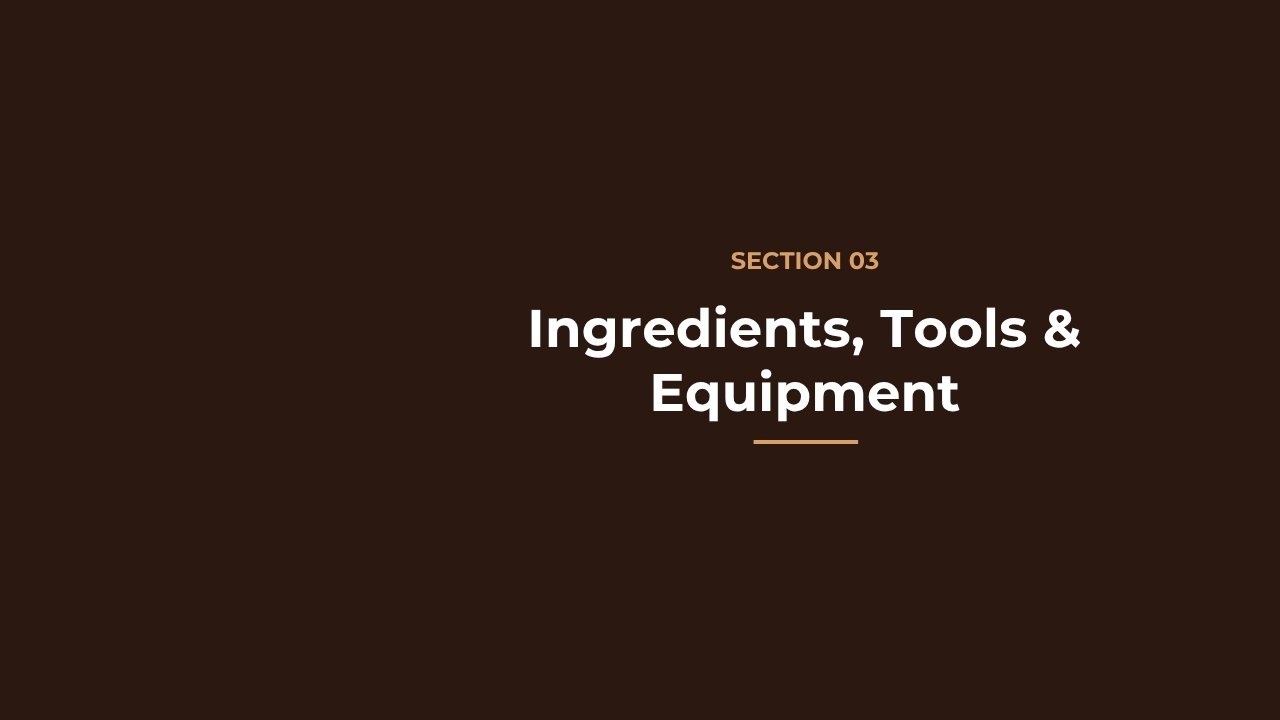 Topic 11 – Basic Baking Ingredients