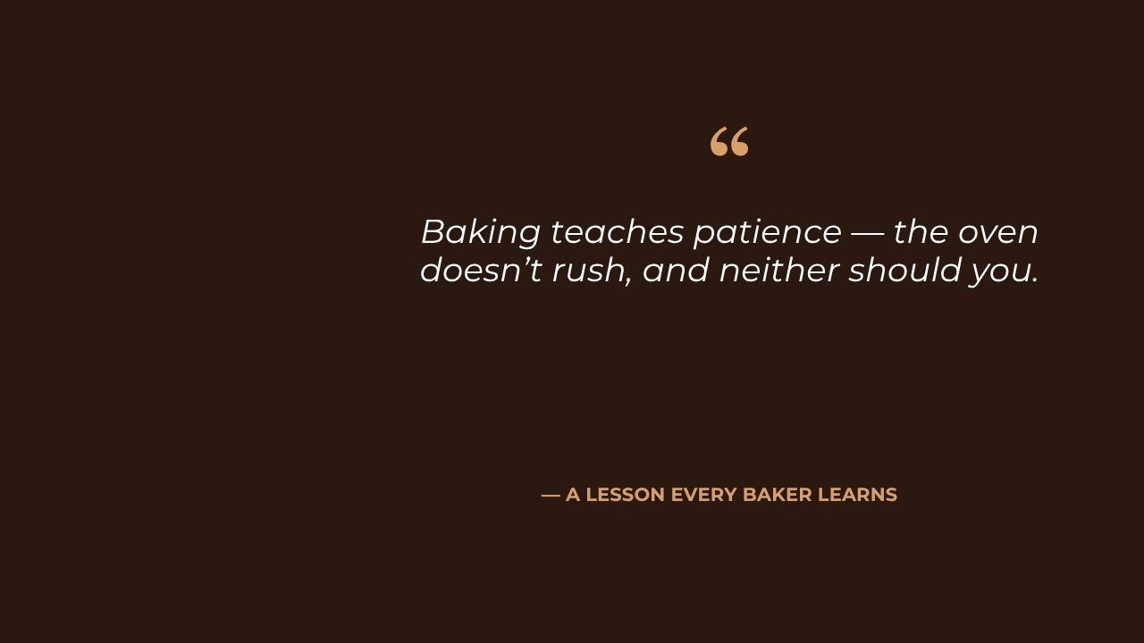 Topic 6 – A Lesson Every Baker Learns